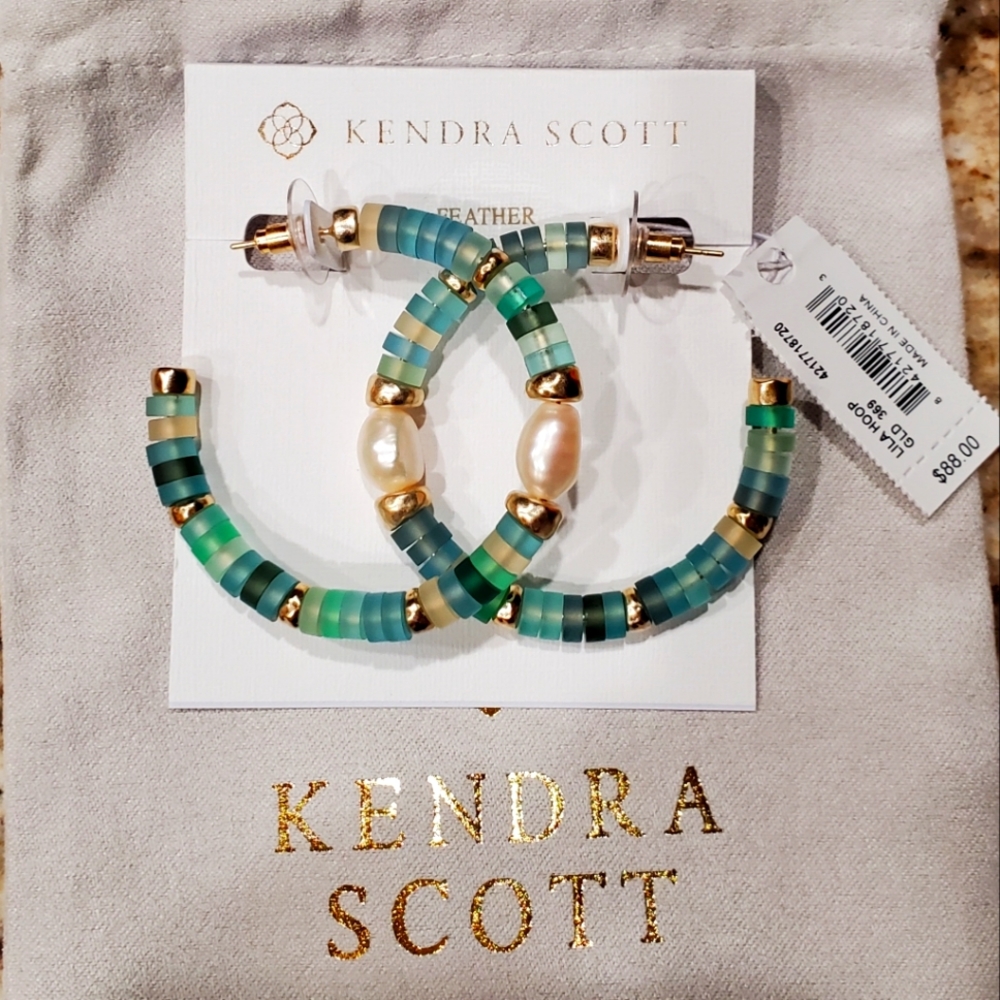 Kendra Scott Lila hoop earrings
